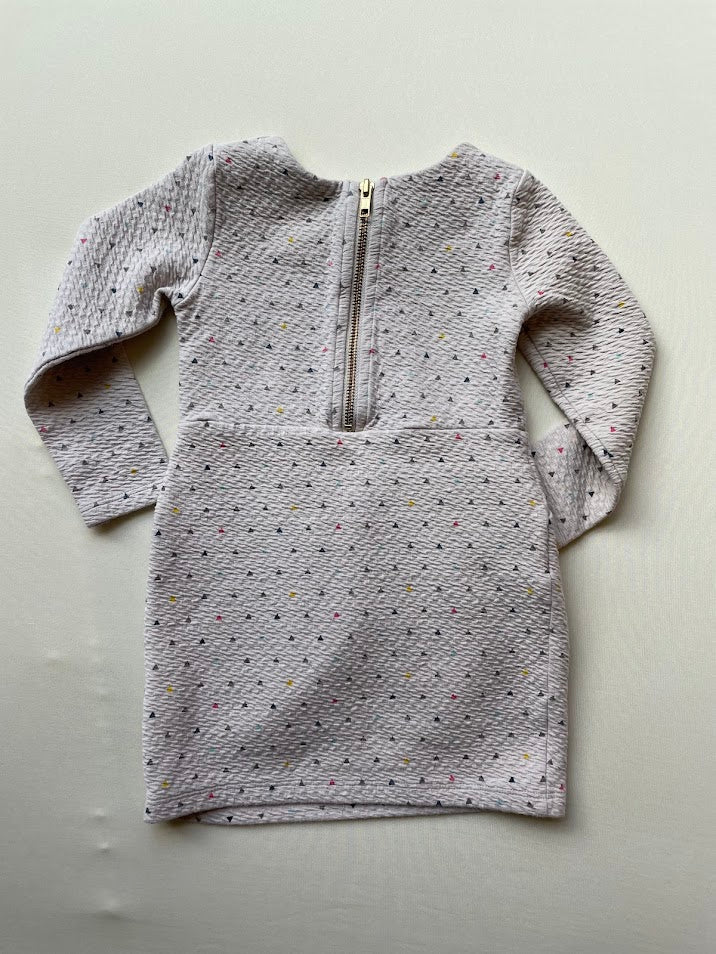 Textured Geometric Dress