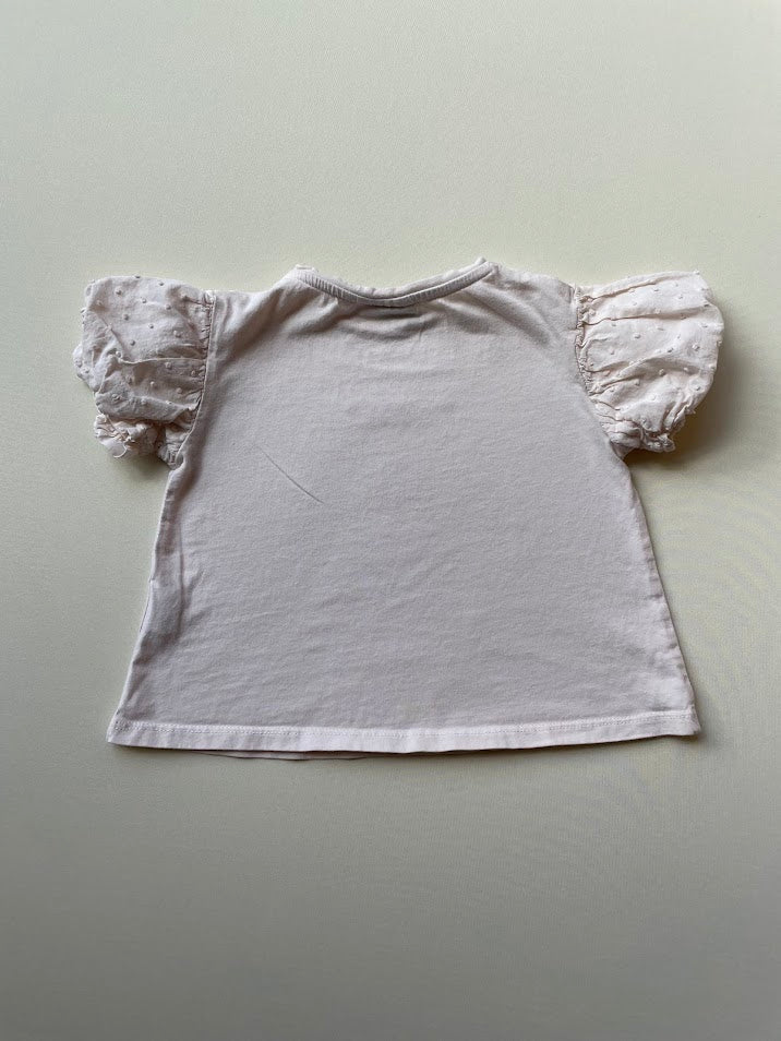 Puff sleeve T-shirt