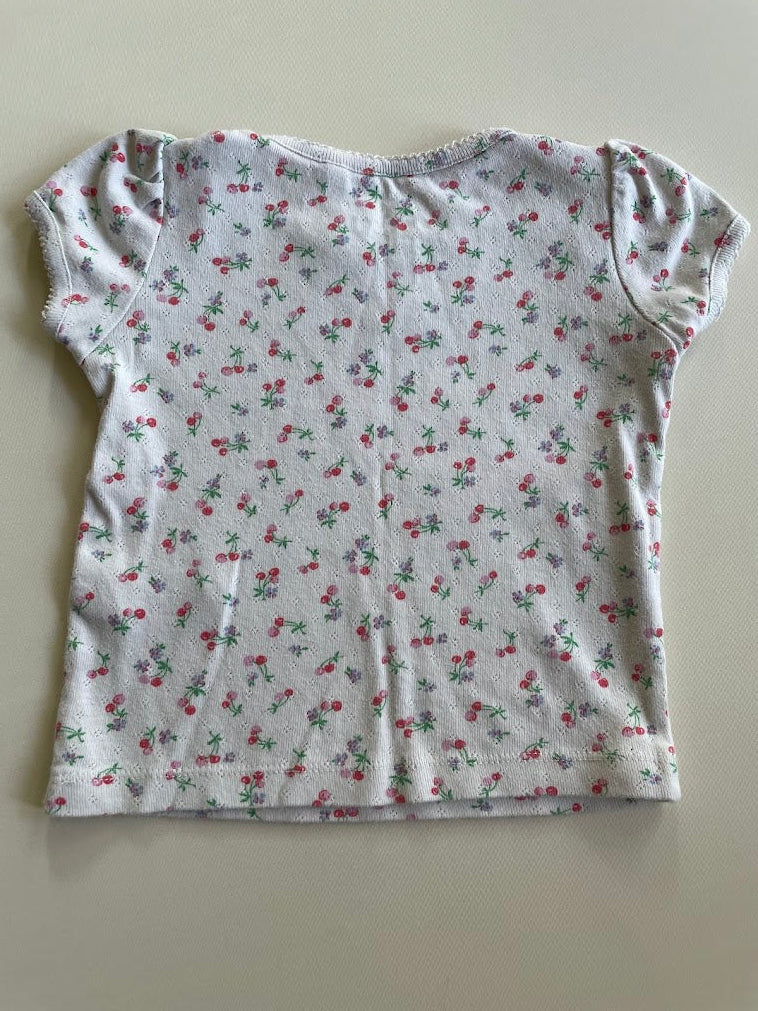 Cherry Ruffle T-shirt