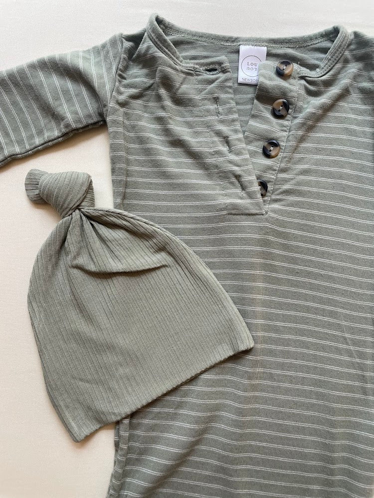 Newborn Knotted Gown