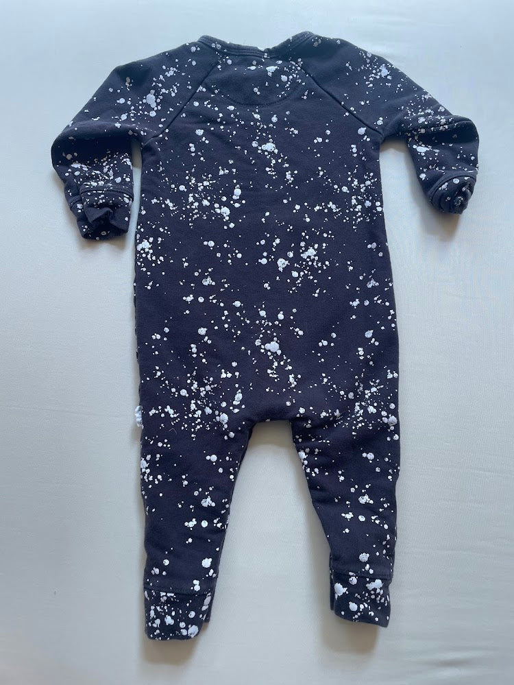 Sweatshirt Color Splash Romper