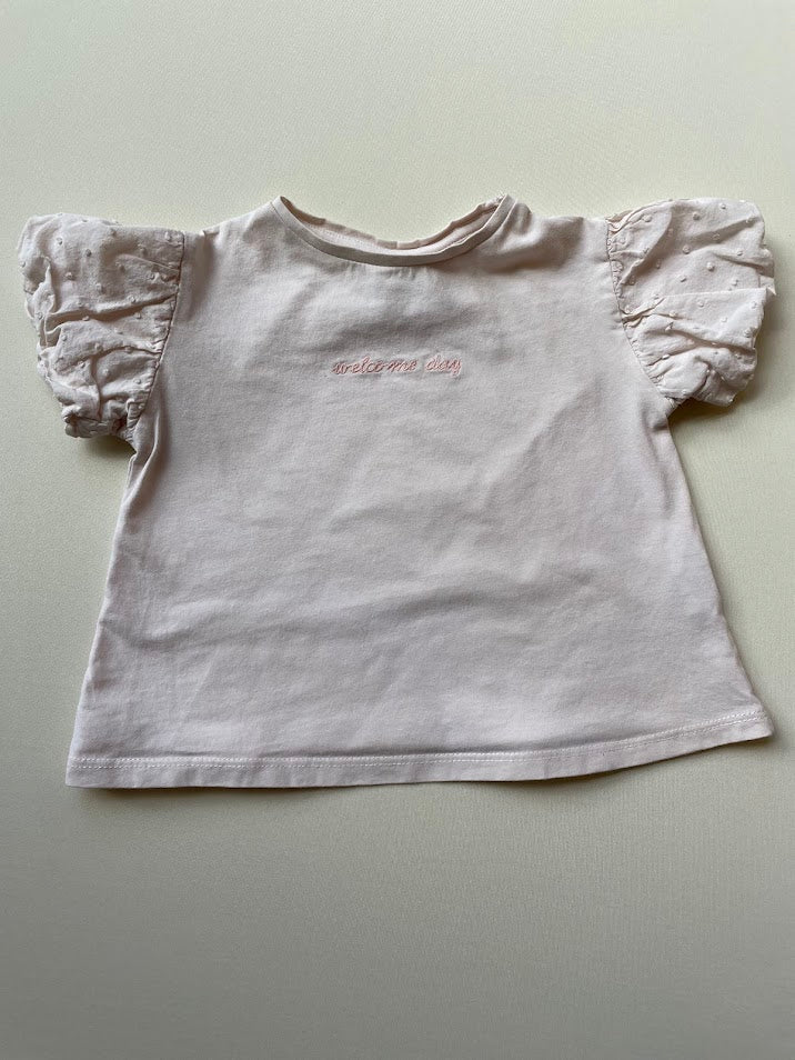 Puff sleeve T-shirt