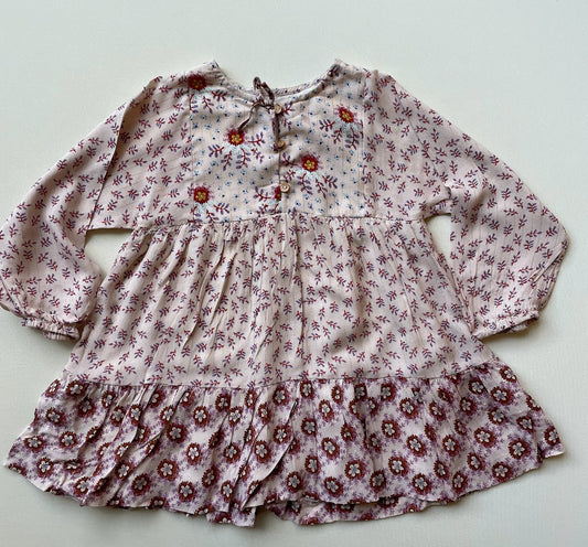 Floral Flutter Dress