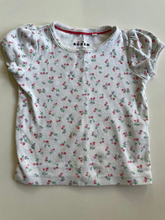 Cherry Ruffle T-shirt