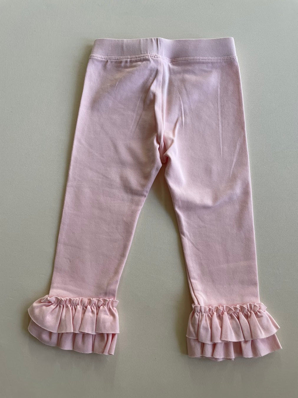 Ruffle bottom leggings