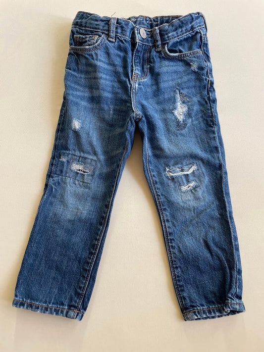 Distressed Jeans