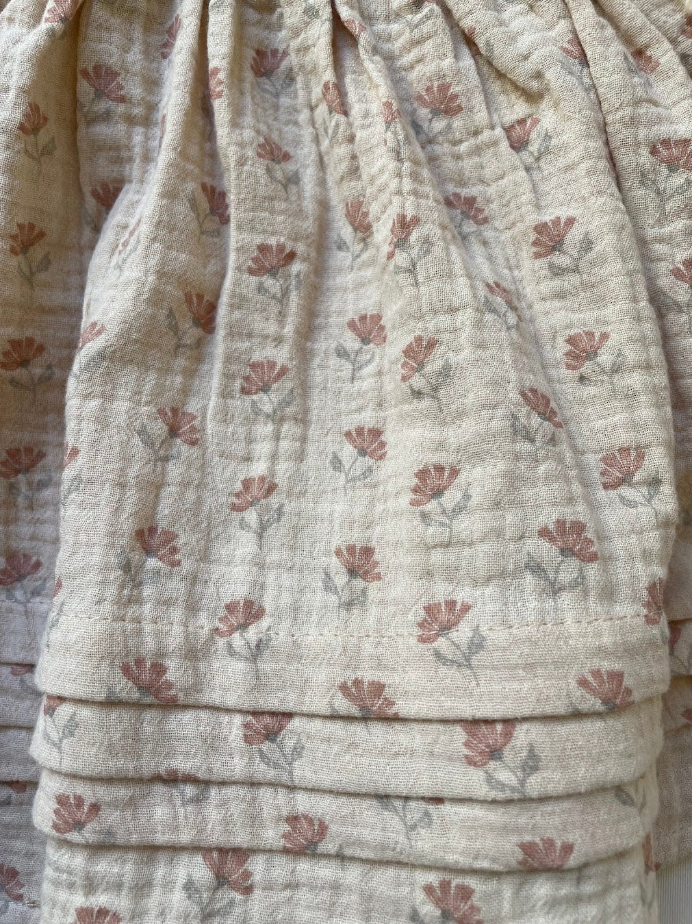 Linen Floral Set