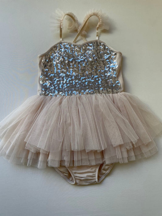 Sequin & Tulle Tutu One Piece