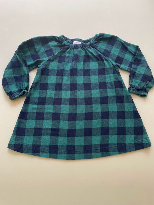 Flannel Checkered Dress