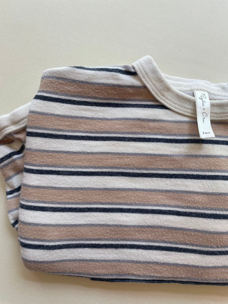 Striped Tee + Pant Set