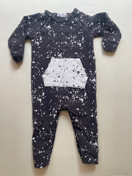 Sweatshirt Color Splash Romper